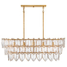 Fredrick Ramond Canada - FR32605DA - LED linéaire Suspension - Amira - Laiton vieilli