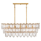 Fredrick Ramond Canada - FR32605DA - LED linéaire Suspension - Amira - Laiton vieilli