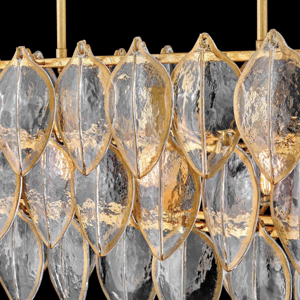 Fredrick Ramond Canada - FR32605DA - LED linéaire Suspension - Amira - Laiton vieilli