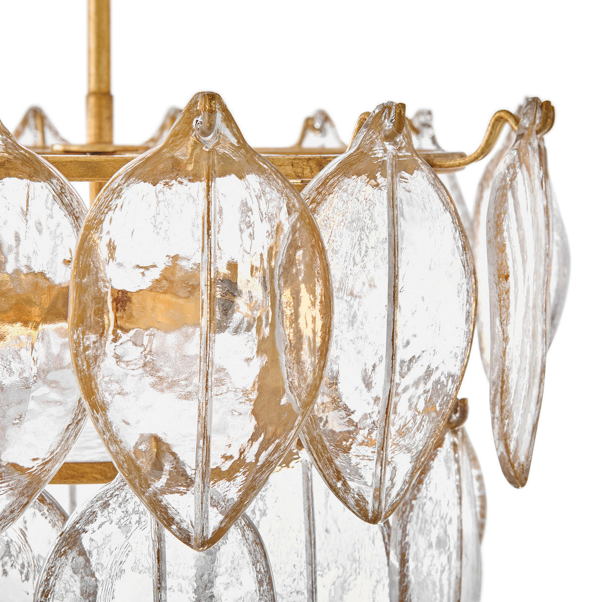 Fredrick Ramond Canada - FR32603DA - LED Convertible Semi Flush - Amira - Distressed Brass