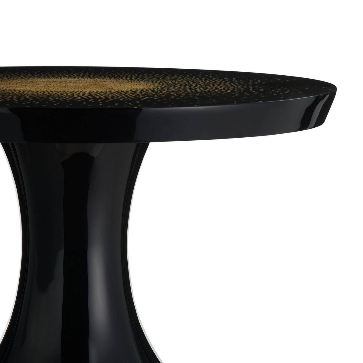 Arteriors - FES20 - Table d'appoint - Altair - Ivoire grillé/Noir