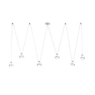 Arteriors - DLC58 - LED Suspendu - Noble - Transparent/Chrome