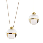 Arteriors - DLC57 - LED Suspendu - Noble - Laiton clair/antique