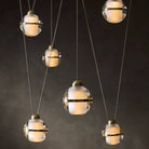 Arteriors - DLC57 - LED Suspendu - Noble - Laiton clair/antique