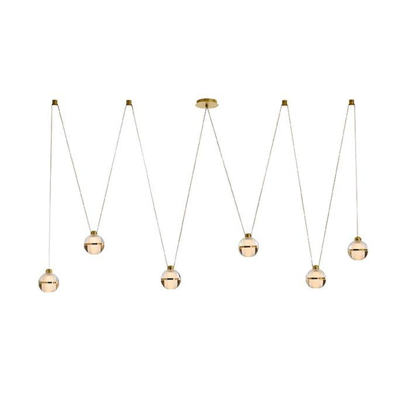 Noble LED Linear Chandelier