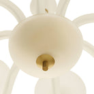 Arteriors - DMC37 - Huit Lumières Suspendu - Tebaldi - Laiton gravé transparent/antique