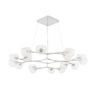 Arteriors - DLC53 - 16 Light Chandelier - Mahowald - Chrome/Clear Crackle