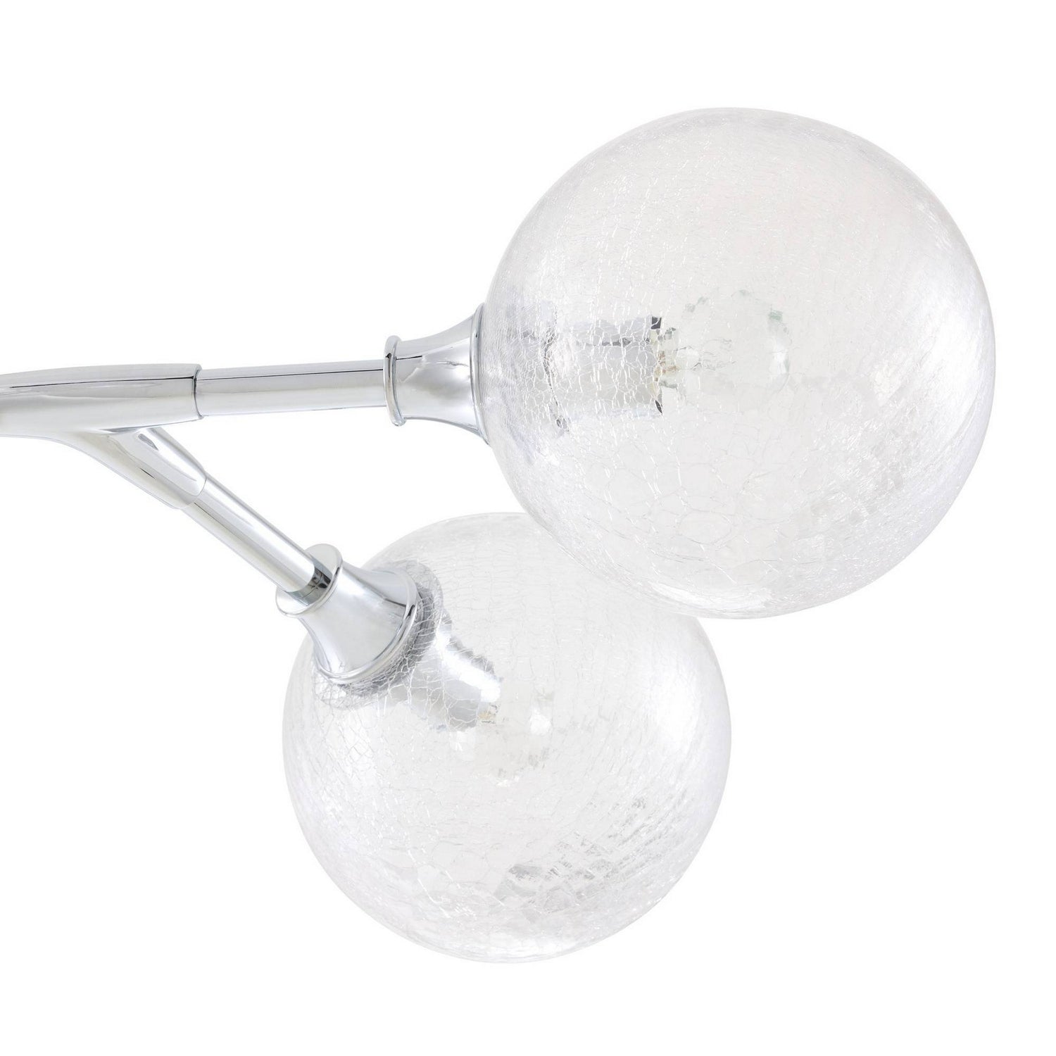 Arteriors - DLC53 - 16 Light Chandelier - Mahowald - Chrome/Clear Crackle