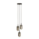 Arteriors - DPC43 - Trois Lumières Suspendu - Javier - Bronze fumé/anglais