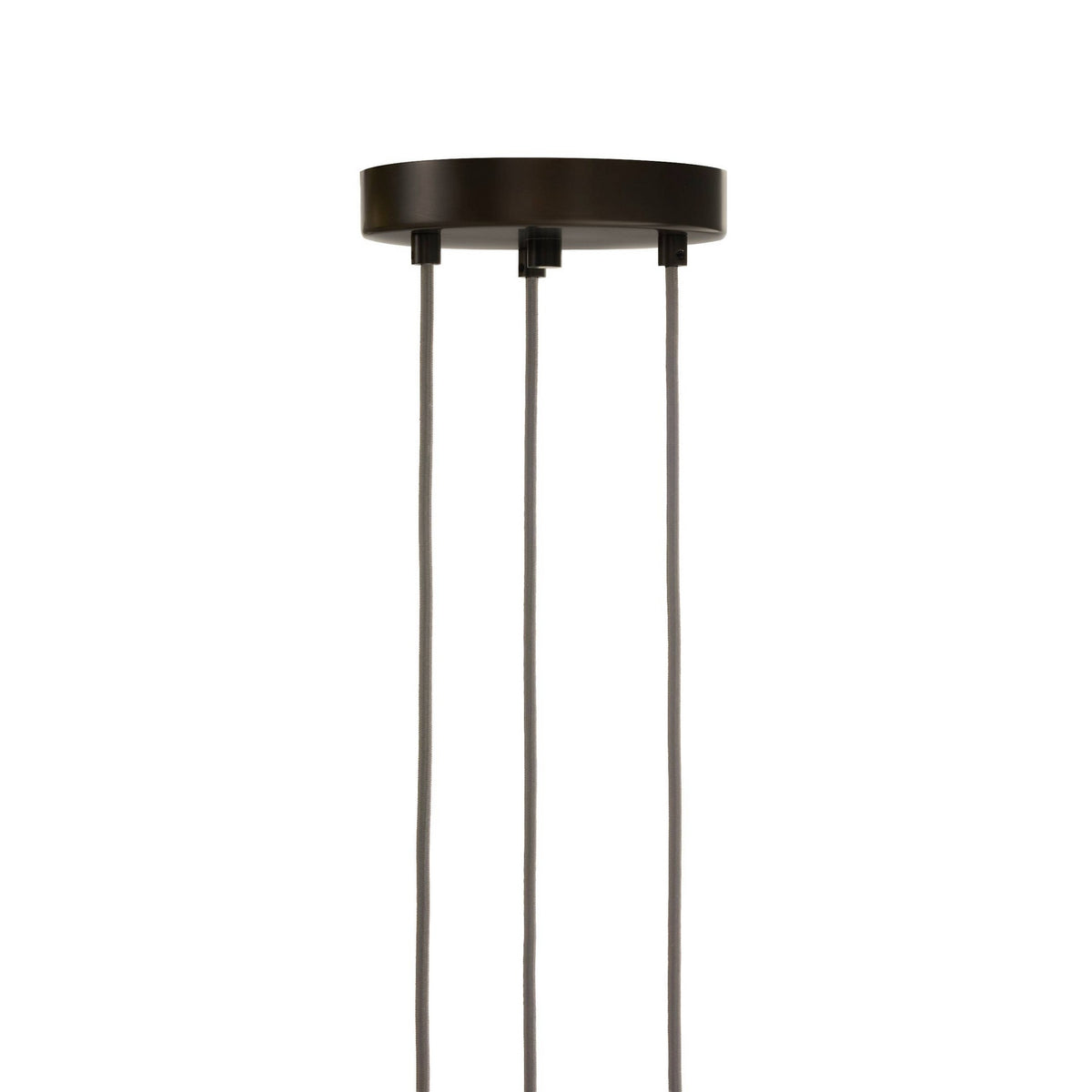 Arteriors - DPC43 - Three Light Chandelier - Javier - Smoke/English Bronze
