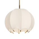 Arteriors - DSC17 - Une lumière Suspension - Lunaria - Ivoire/Laiton Antique