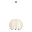Arteriors - DSC17 - Une lumière Suspension - Lunaria - Ivoire/Laiton Antique