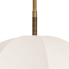 Arteriors - DSC17 - Une lumière Suspension - Lunaria - Ivoire/Laiton Antique