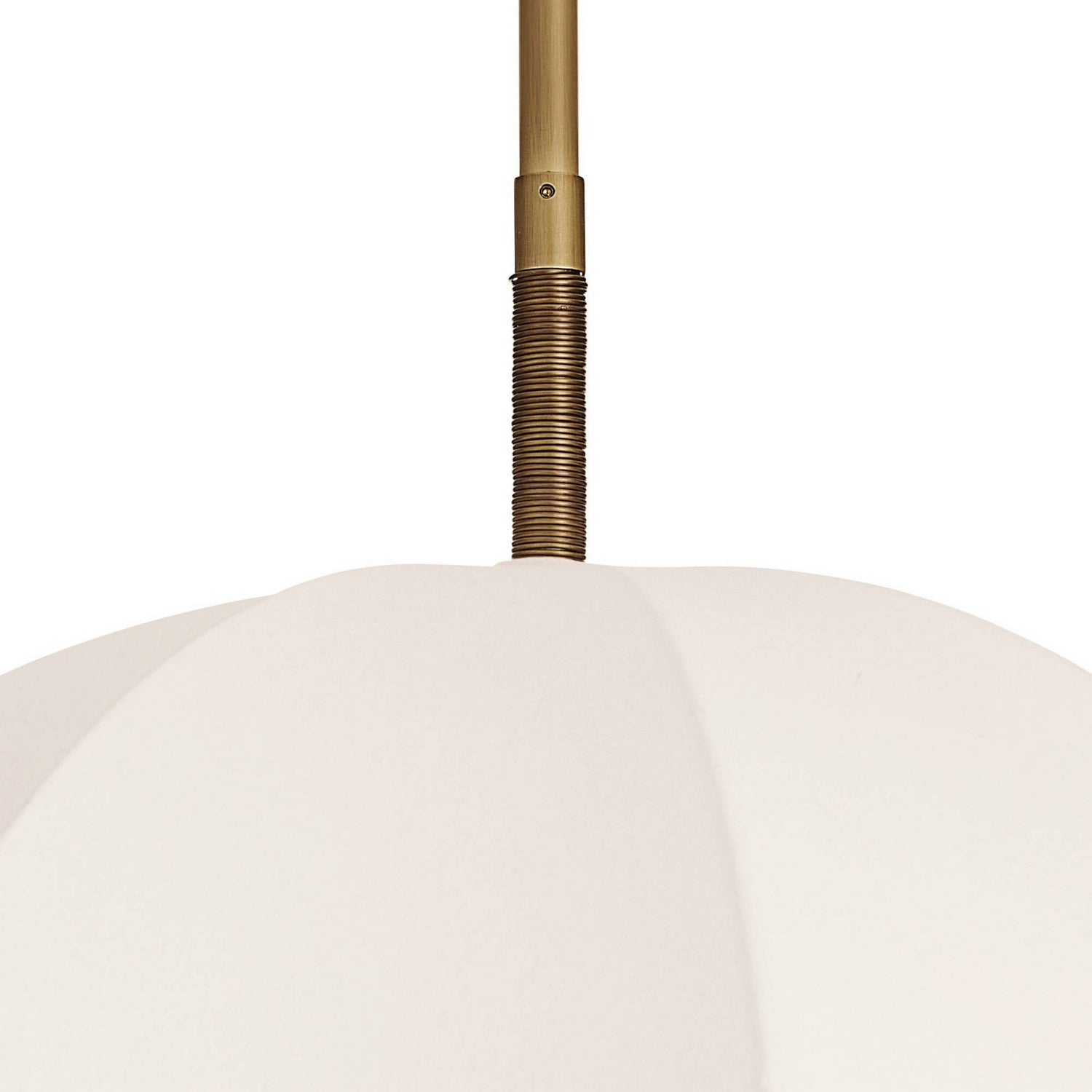 Arteriors - DSC17 - One Light Pendant - Lunaria - Ivory/Antique Brass