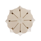 Arteriors - DSC17 - Une lumière Suspension - Lunaria - Ivoire/Laiton Antique