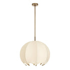 Arteriors - DSC17 - Une lumière Suspension - Lunaria - Ivoire/Laiton Antique