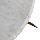 Arteriors - GDFCM01 - Table basse - Muscadine - Marbre blanc/Bronze antique