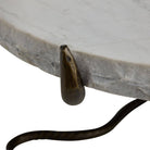 Arteriors - GDFCM01 - Table basse - Muscadine - Marbre blanc/Bronze antique