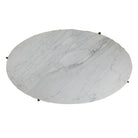 Arteriors - GDFCM01 - Table basse - Muscadine - Marbre blanc/Bronze antique