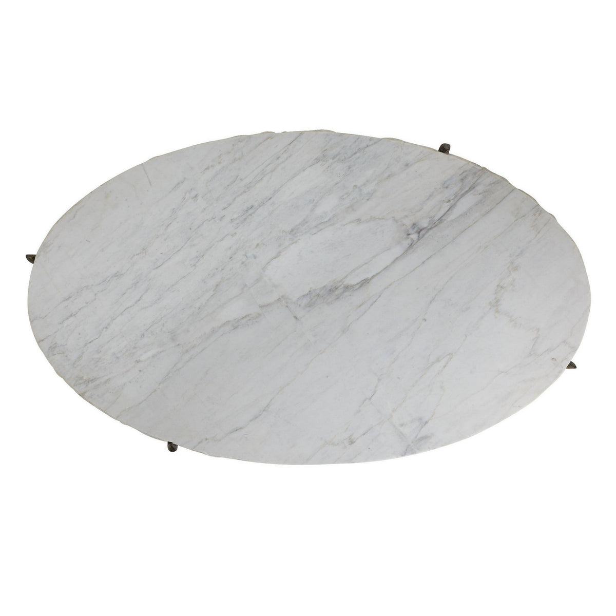 Arteriors - GDFCM01 - Table basse - Muscadine - Marbre blanc/Bronze antique