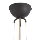 Arteriors - GDDPI04 - Une lumière Suspension - Chene - Bronze/Transparent