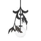 Arteriors - GDDPI03 - Une lumière Suspension Feu follet - Bronze/Transparent