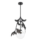 Arteriors - GDDPI03 - Une lumière Suspension Feu follet - Bronze/Transparent