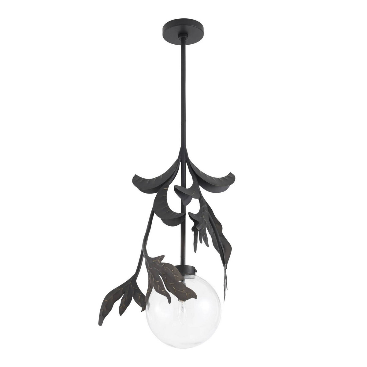 Arteriors - GDDPI03 - One Light Pendant - Will O' the Wisp - Bronze/Clear