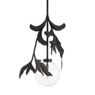 Arteriors - GDDPI03 - Une lumière Suspension Feu follet - Bronze/Transparent