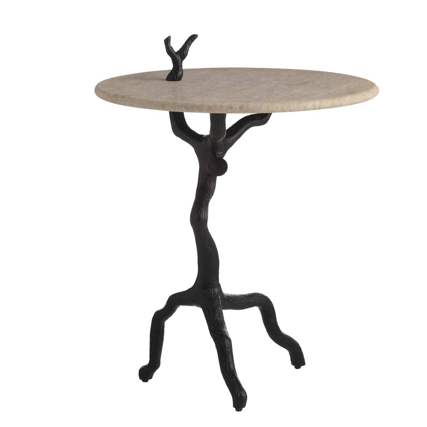 Arteriors - GDFEI04 - Table d'appoint - Daphne - Naturel/Bronze