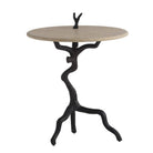 Arteriors - GDFEI04 - Table d'appoint - Daphne - Naturel/Bronze