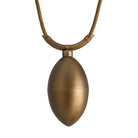 Arteriors - GDDPI01 - Une lumière Suspension - Œuf - Laiton antique
