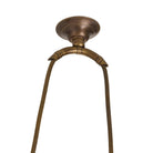 Arteriors - GDDPI01 - Une lumière Suspension - Œuf - Laiton antique