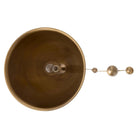 Arteriors - GDDPI01 - Une lumière Suspension - Œuf - Laiton antique