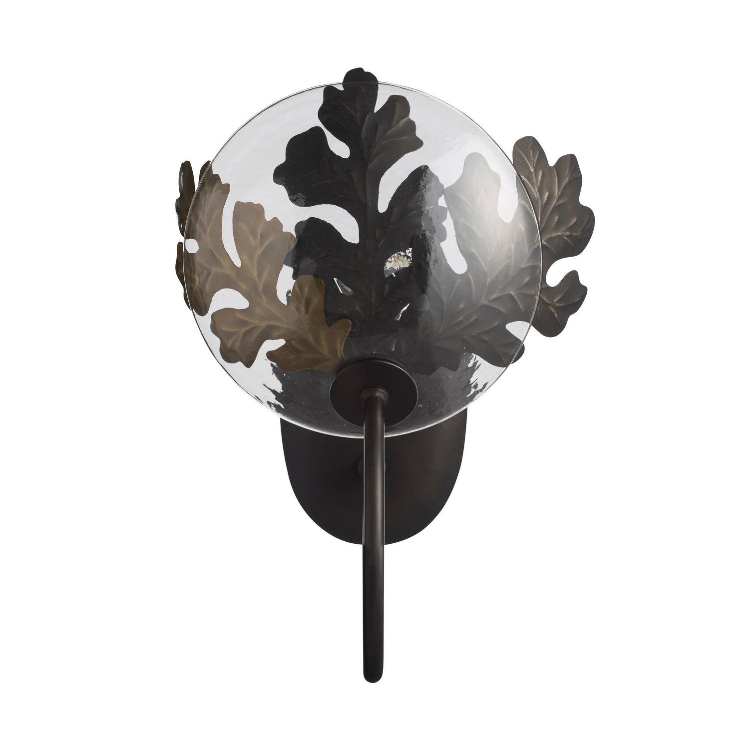 Arteriors - GDDWI01 - Une lumière Murale - Chene - Bronze/Transparent