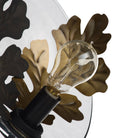 Arteriors - GDDWI01 - Une lumière Murale - Chene - Bronze/Transparent