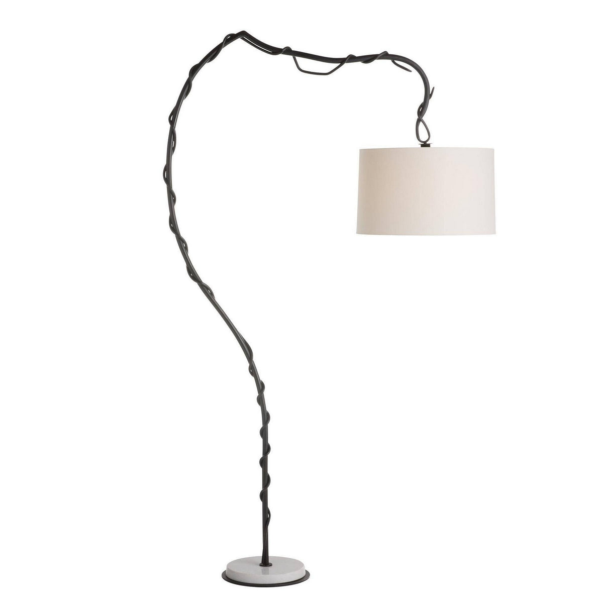 Arteriors - GDPFI02-SH070 - Lampadaire à une lumière - Muscadine - Bronze/Blanc