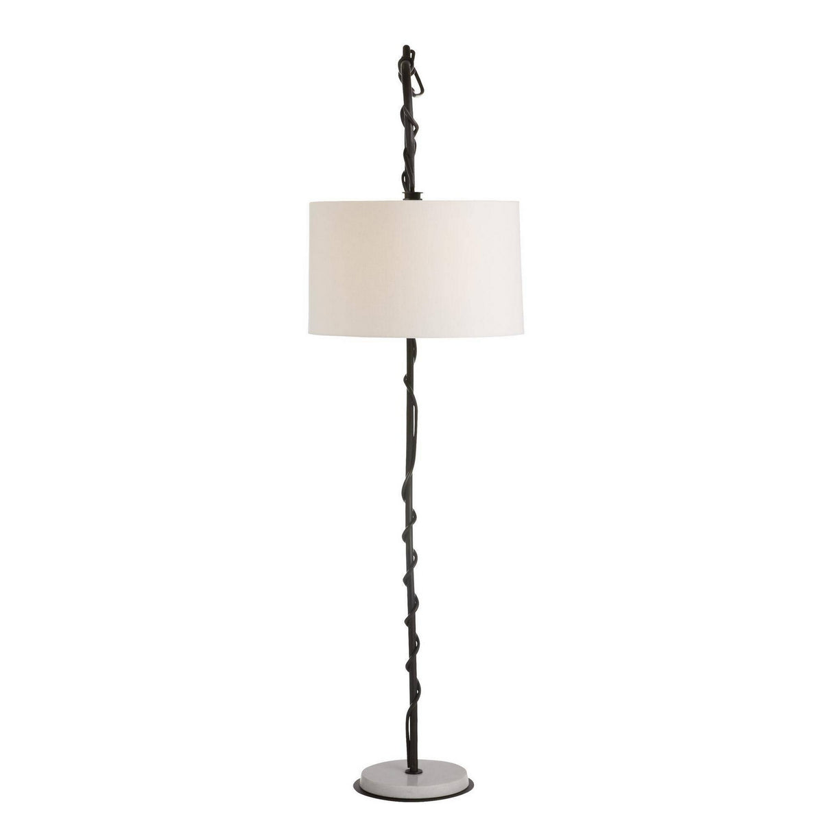 Arteriors - GDPFI02-SH070 - Lampadaire à une lumière - Muscadine - Bronze/Blanc