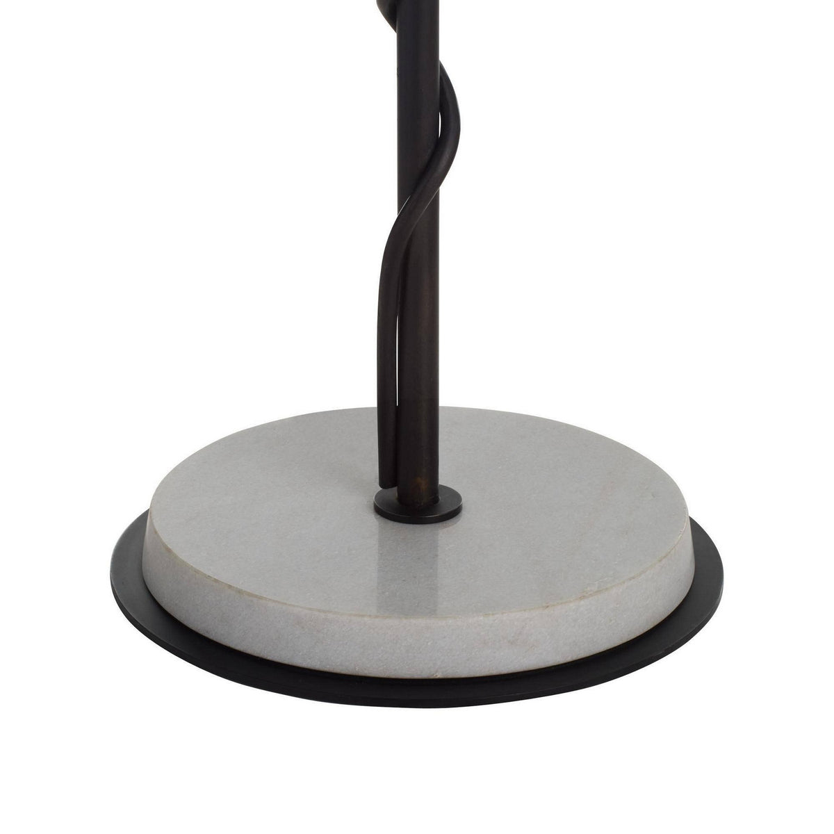 Arteriors - GDPFI02-SH070 - Lampadaire à une lumière - Muscadine - Bronze/Blanc