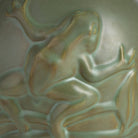 Arteriors - GDPTC01-SH027 - Deux lumières Lampe de table - Grenouille - Mousse foncée/Laiton antique