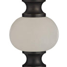 Arteriors - GDPTC02-829 - Deux lumières Lampe de table - Minaret - Bronze blanc/anglais