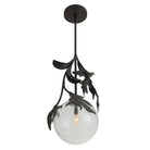 Arteriors - GDDPI02 - Une lumière Suspension Feu follet - Bronze/Transparent