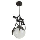 Arteriors - GDDPI02 - Une lumière Suspension Feu follet - Bronze/Transparent