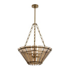 Arteriors - DSI16 - Trois lumières Suspendu - Decora - Laiton fumé/antique