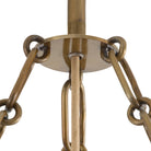 Arteriors - DSI16 - Trois lumières Suspendu - Decora - Laiton fumé/antique