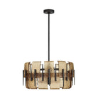 Arteriors - DSI15 - Six Lumières Suspendu - Lumora - Fer fumé/noirci