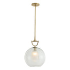 Arteriors - DPI15 - Une lumière Suspension - Estribo - Laiton clair/antique