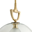 Arteriors - DPI15 - Une lumière Suspension - Estribo - Laiton clair/antique