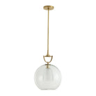 Arteriors - DPI15 - Une lumière Suspension - Estribo - Laiton clair/antique