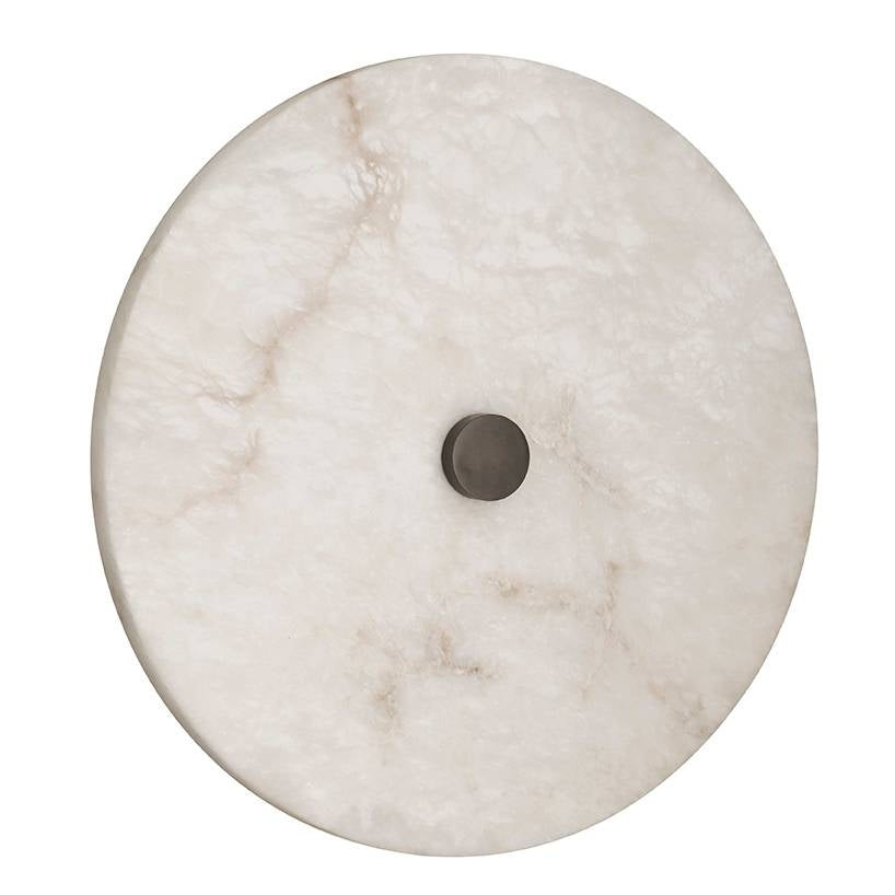 Arteriors - DFC32 - LED Flush Mount - Moers - White/English Bronze